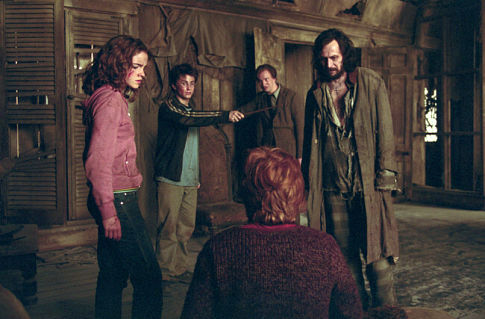 Harry Potter and the Prisoner of Azkaban - Hermione, Harry, Ron, Lupin a Sirius