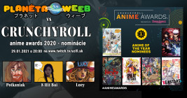 Planéta Weeb vs Crunchyroll Awards 2020 - nominácie - Plagát - Planéta Weeb vs Crunchyroll Awards 2020 - nominácie