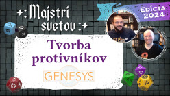 Tvorba protivníkov a stretnutí (Genesys RPG) - Plagát - Cover