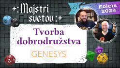 Tvorba dobrodružstva (Genesys RPG) - Plagát - Cover