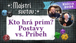 Kto hrá prím? Postavy vs. Príbeh - Plagát - Cover